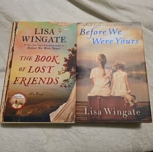 The Book Of Lost Friends Before We Were Yours Lisa Wingate Hardback Book Bundle